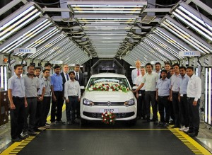Volkswagen India’s 50,000th export car rolled out from Pune Plant