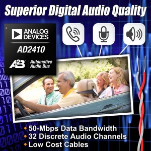 Automotive Bus Technology Delivers Superior Digital Audio Quality