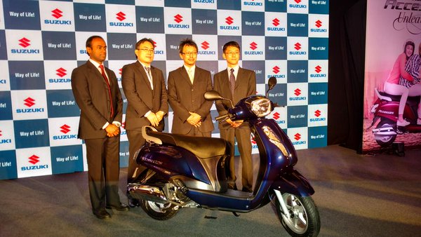 Suzuki Two-Wheelers launches New Acess 125 at Rs 53,887
