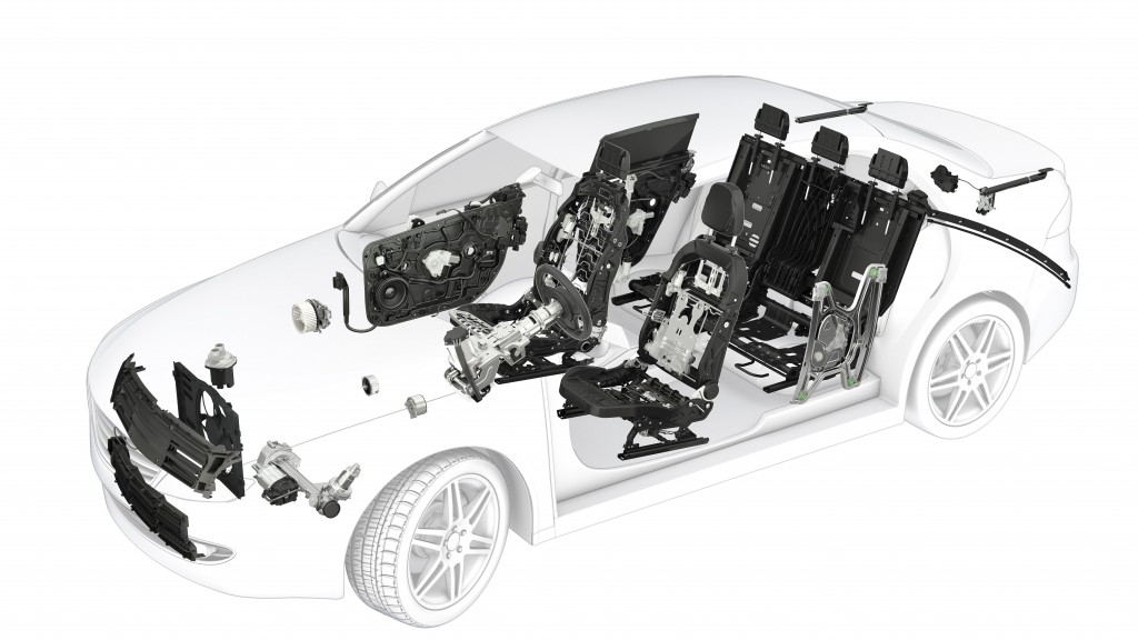 Brose uses alternate materials to cut weight of the components Auto