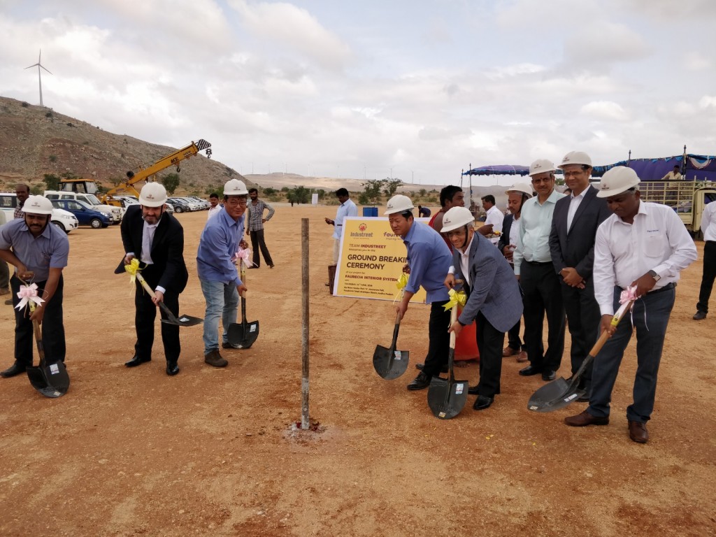 Faurecia breaks ground for new interiors plant in Andhra Pradesh