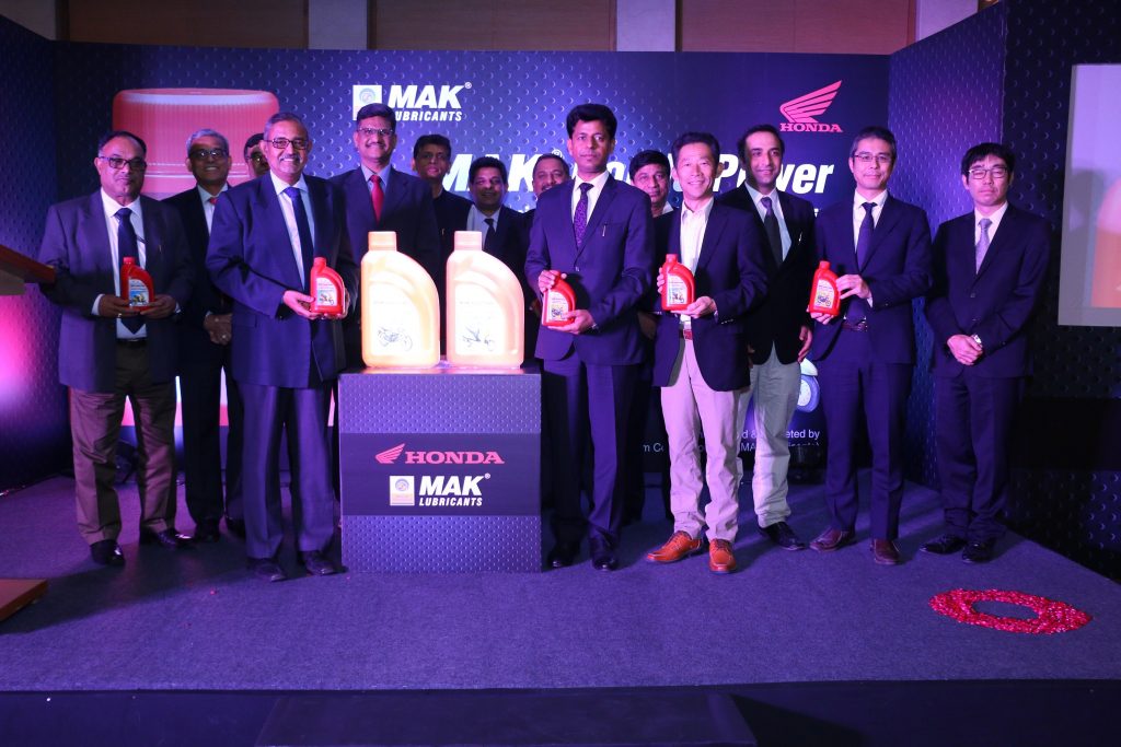 Honda 2Wheelers India partners with MAK Lubricants