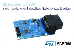 STMicroelectronics with Arrow Electronics releases reference design ECU for EFI