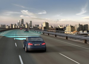 Adaptive cruise control allows a driver to go with the flow in traffic. - Copy