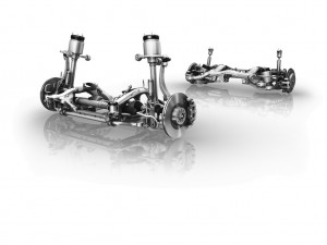 ZF front and rear chassis systems