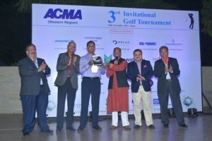 Mr. Arvind Balaji, President, ACMA launches the book, Apparent in Hindsight authored by Vector Consulting Group during ACMA (Automotive Components Manufacturers Association) Meet for the western region
