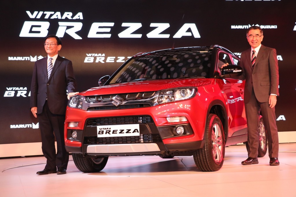 (Day 1) Picture 2 - Maruti Suzuki Motor Corporation at the global unveiling of Vitara Brezza_1