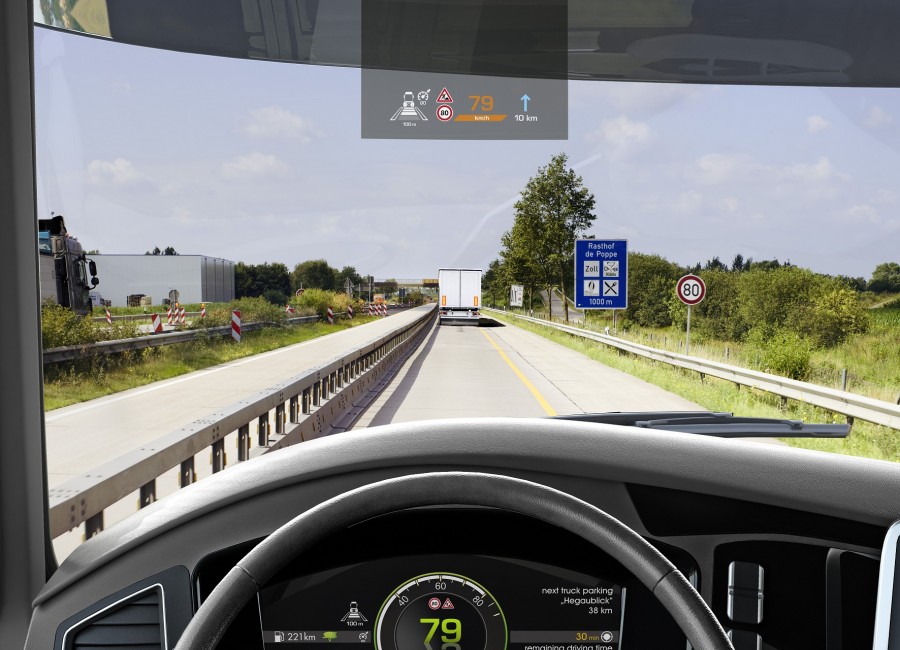 Continental brings the Head-Up Display to CVs - Auto Components India