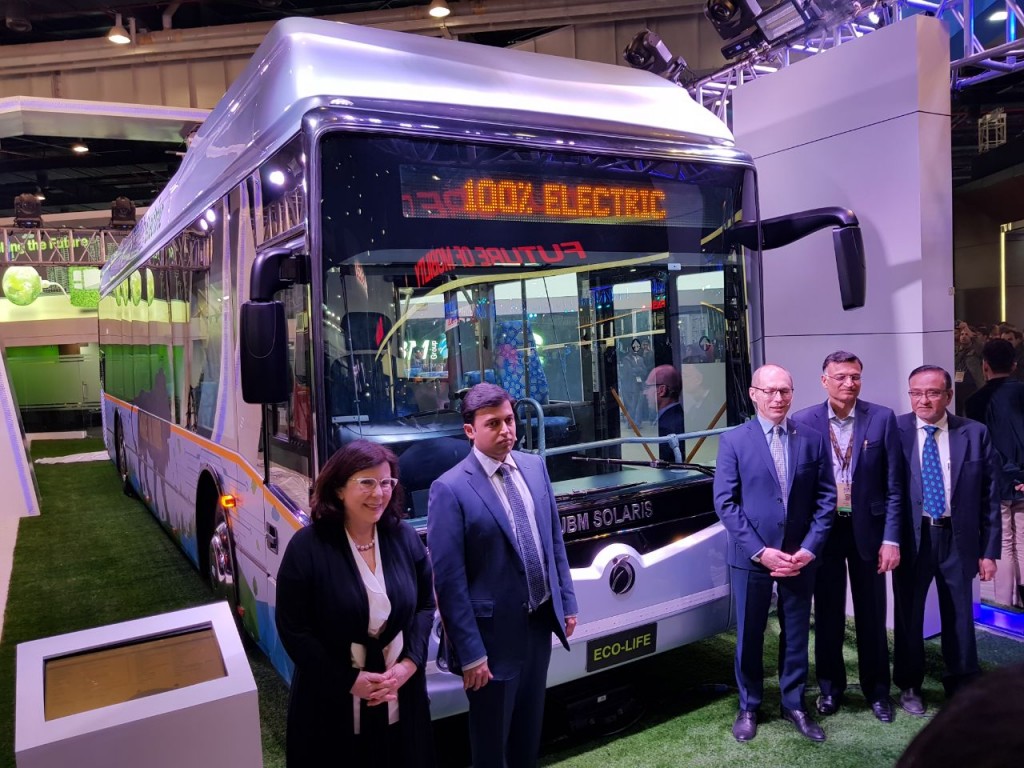 JBM Solaris launches its 100% electric bus 'ECO-LIFE