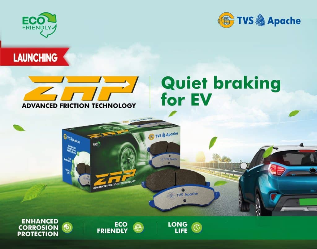 Brakes India Launches ZAP Brake Pads