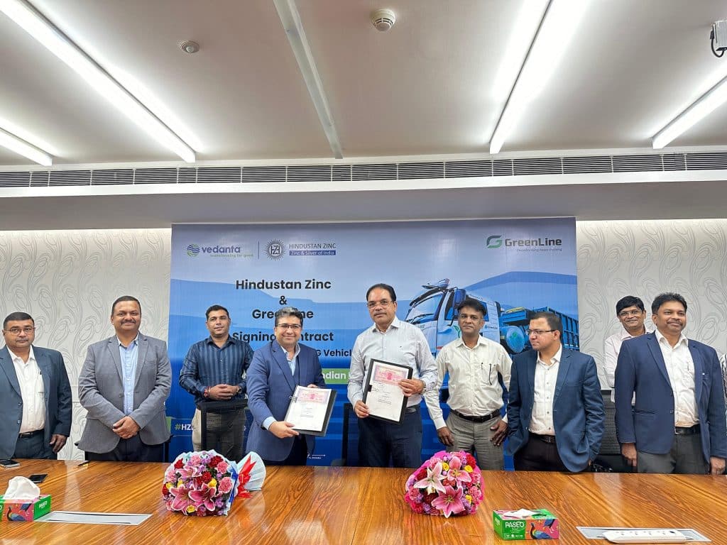 Hindustan Zinc & GreenLine sign agreement to deliver green logistics