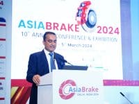 Aman Rathee, Executive Director at ASK Automotive Limited and General Chair, Steering Committee, ASIABRAKE at the inauguration of ASIABRAKE 2024 in Gurugram