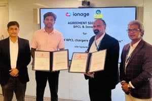 BPCL and IONAGE Strengthen EV Charging Partnership